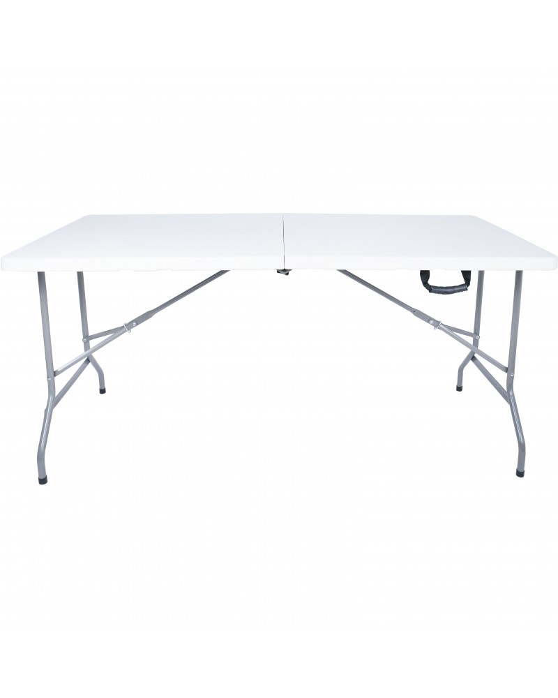 Folding Catering Table 5ft White Plastic | TurcoBazaar HQXZ152 Folding Catering Table 5ft White Plastic | TurcoBazaar HQXZ152