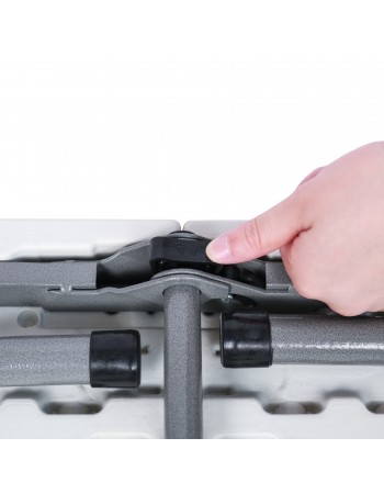 Folding Catering Table 5ft White Plastic | TurcoBazaar HQXZ152 Folding Catering Table 5ft White Plastic | TurcoBazaar HQXZ152