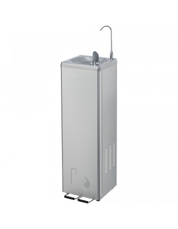 Commercial Stainless Steel Drinking Water Fountain with Foot Pedal Control, Drinking Tap & Bottle Tap | TurcoBazaar YL600C2P