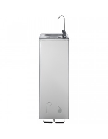 Commercial Stainless Steel Drinking Water Fountain with Foot Pedal Control, Drinking Tap & Bottle Tap | TurcoBazaar YL600C2P