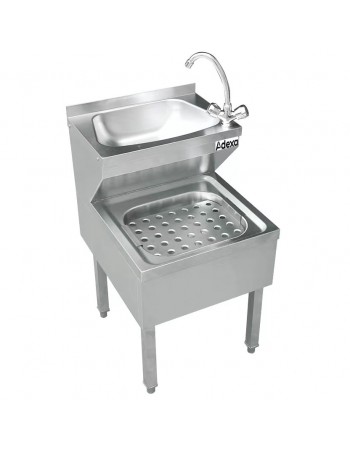 Janitorial Sink & Basin Stainless steel Depth 600mm | TurcoBazaar YLH56K