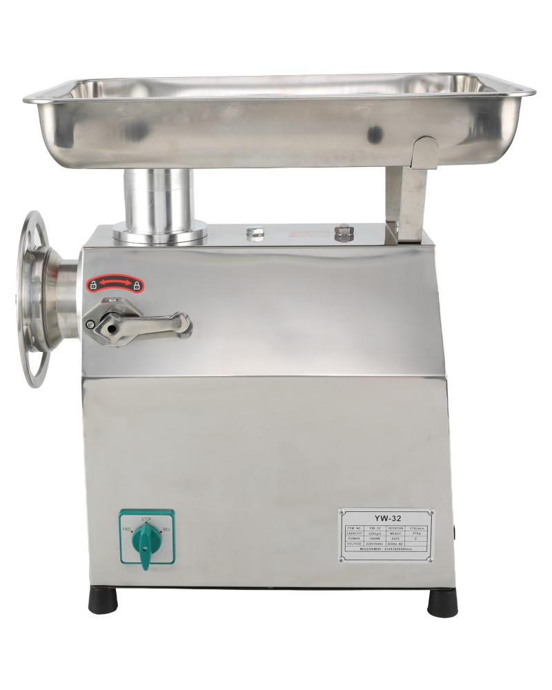 Commercial Electric Meat Grinder/Mincer Stainless Steel 510×350×560mm | TurcoBazaar YW32