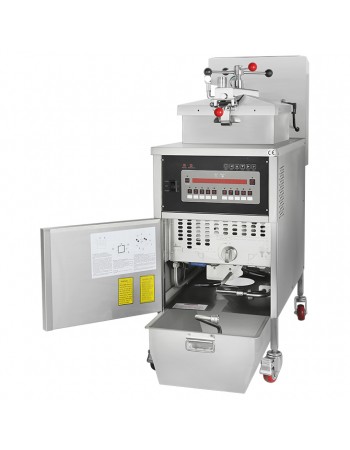 Commercial Pressure Fryer YXD25ES Stainless Steel 25L Oil Filter 460x970x1220mm | TurcoBazaar YXD25ES Commercial Pressure Fryer YXD25ES Stainless Steel 25L Oil Filter 460x970x1220mm | TurcoBazaar YXD25ES