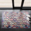 Loomx Machine Washable Area Rug - Traditional Turkish Design, Stain-Resistant, Non-Slip, Pet-Friendly, Flat-Woven, 80% Chenille Polyester, Available in Multiple Sizes for Kitchen, Bedroom, Living Room, and Hallway