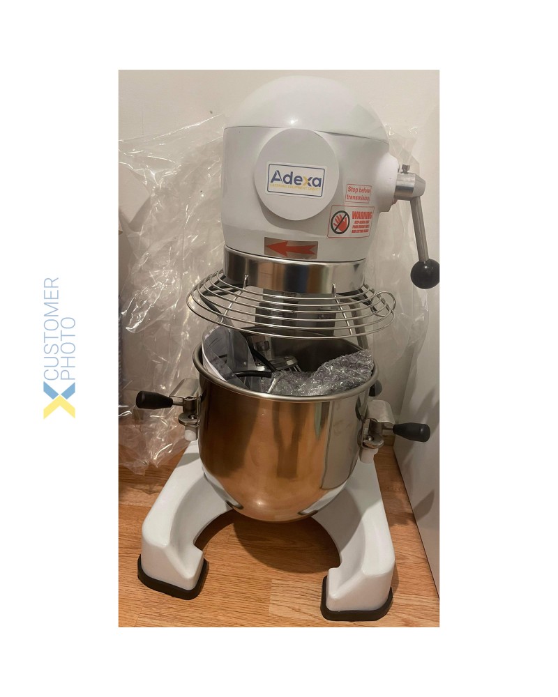 Professional Planetary mixer 10 litres 2 speeds White | TurcoBazaar ADM10WHITE