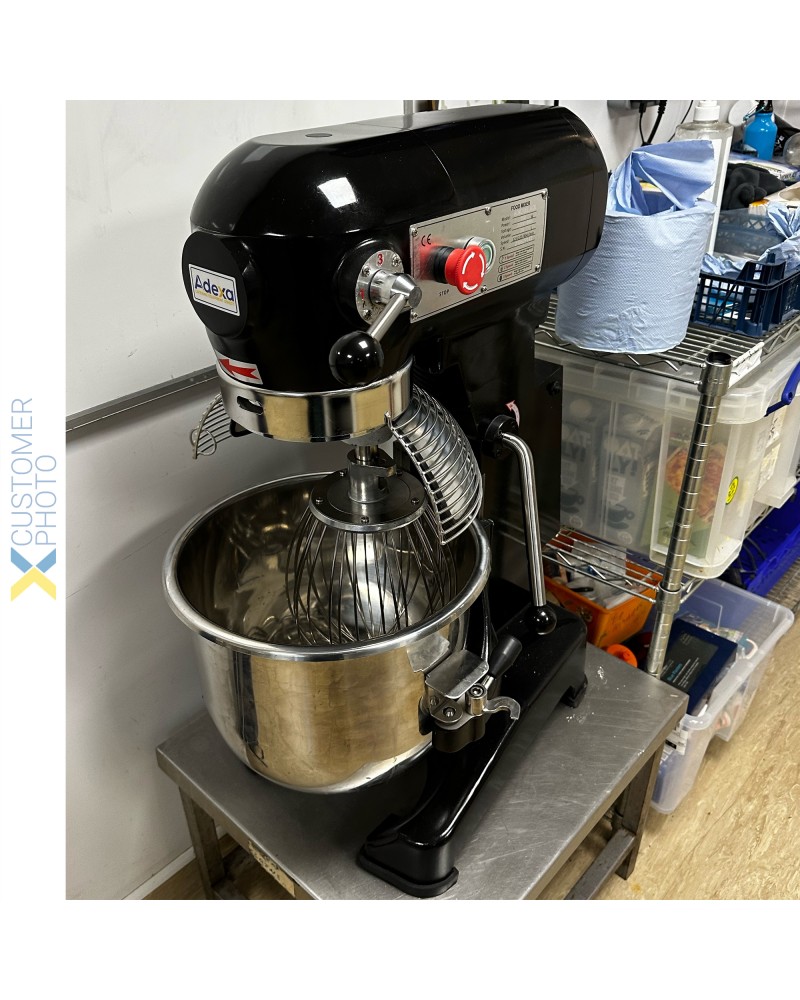 Professional Planetary mixer 20 litres 3 speeds Black | TurcoBazaar ADM20BLACK