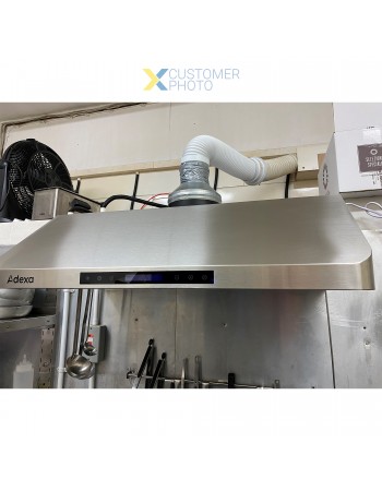 Commercial Extraction Canopy with Filter, Range Hood, Fan, Lights & Speed Control 900mm | TurcoBazaar AP238PS1536 Commercial Extraction Canopy with Filter, Range Hood, Fan, Lights & Speed Control 900mm | TurcoBazaar AP238PS1536