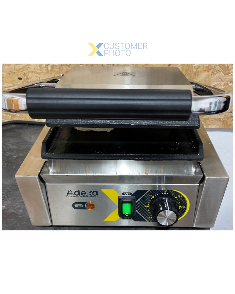 Heavy Duty Panini Contact grill Single Smooth | TurcoBazaar EGD10A