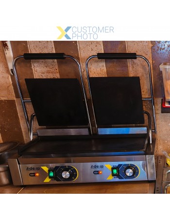 Heavy Duty Panini Contact grill Double Smooth | TurcoBazaar EGD20A