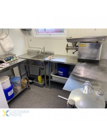 Stainless Steel Work Table Bottom Shelf 1400x600x900mm | TurcoBazaar ETW14060