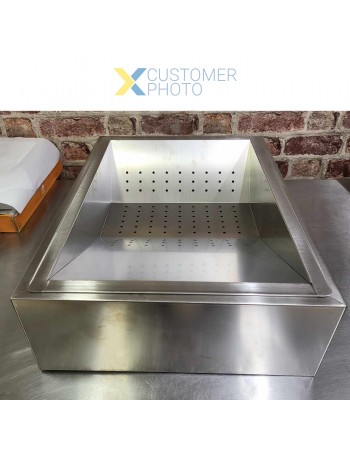 Table Top Chip Station Stainless Steel | TurcoBazaar FFS01A Table Top Chip Station Stainless Steel | TurcoBazaar FFS01A