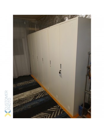 Commercial White 2 Door Locker 900x450x1800mm | TurcoBazaar HDG02 Commercial White 2 Door Locker 900x450x1800mm | TurcoBazaar HDG02