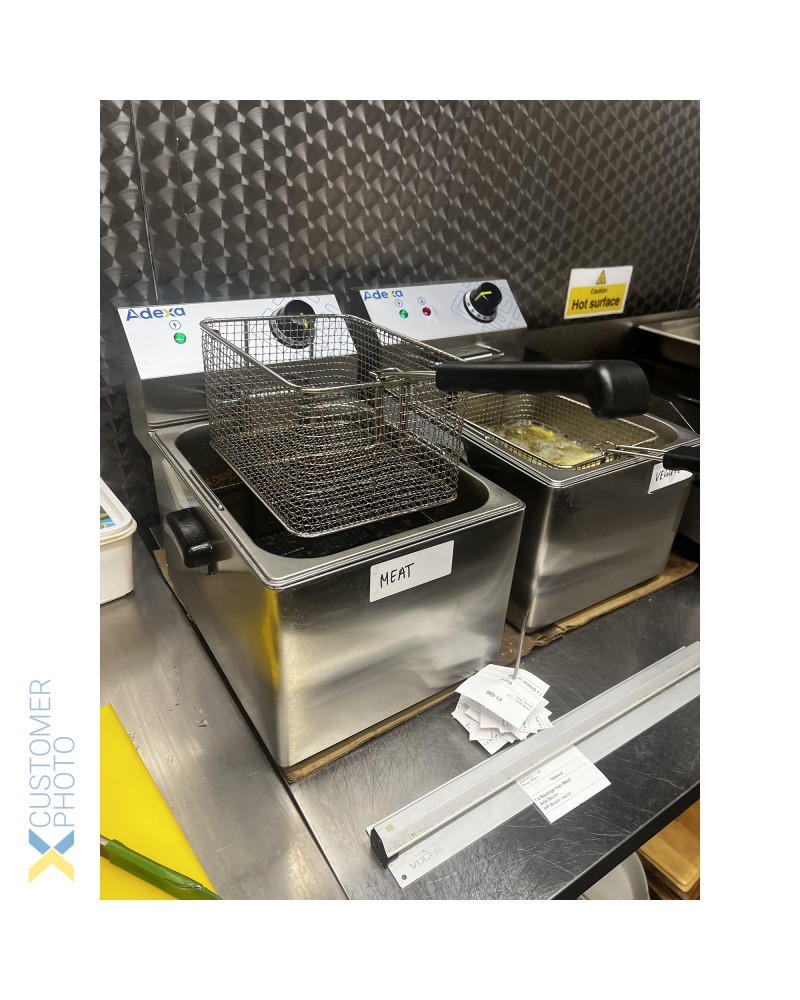 Commercial Fryer Single Electric 8 litre 3.25kW Countertop | TurcoBazaar HEF8L Commercial Fryer Single Electric 8 litre 3.25kW Countertop | TurcoBazaar HEF8L