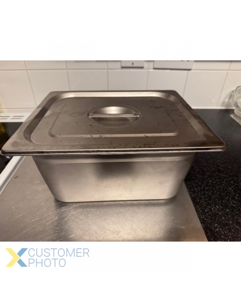 Stainless Steel Gastronorm Container Lid GN1/2 |  JJD12LID