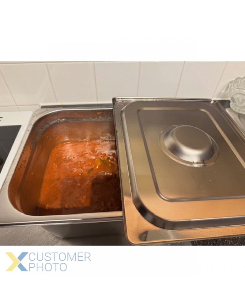 Stainless Steel Gastronorm Container Lid GN1/2 |  JJD12LID