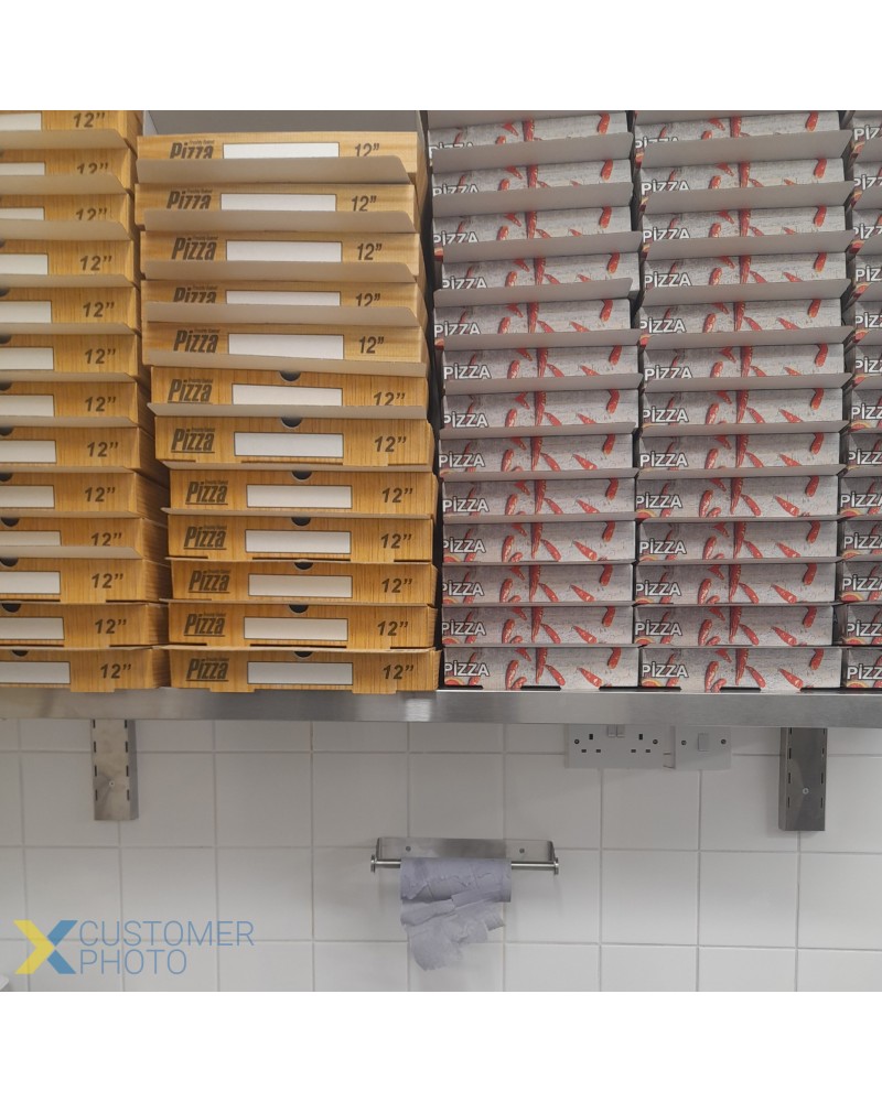 Height Adjustable Wall shelf 1 level 1400x300mm Stainless steel | TurcoBazaar THWBS1R143