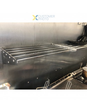 Tubular Wall shelf Stainless steel 1200x320x140mm | TurcoBazaar WHRT120 Tubular Wall shelf Stainless steel 1200x320x140mm | TurcoBazaar WHRT120