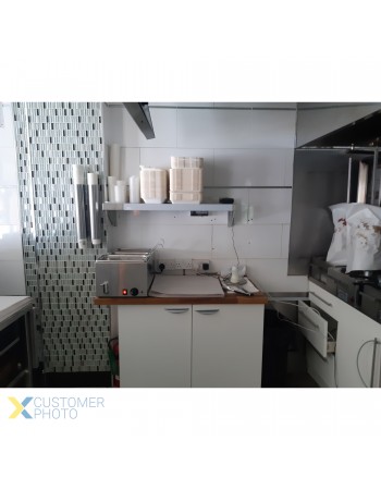 Wall Shelf Stainless steel 1000x300x250mm | TurcoBazaar WHWS30100