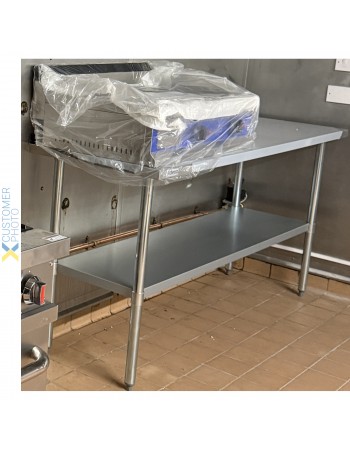 Commercial Stainless Steel Work Table Bottom shelf Upstand 1500x600x900mm | TurcoBazaar WT60150GB