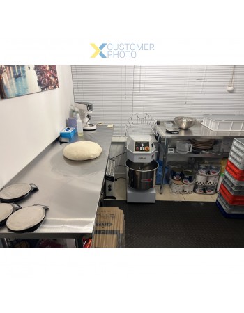 Commercial Stainless Steel Work Table Bottom shelf Upstand 2100x600x900mm | TurcoBazaar WT60210GB