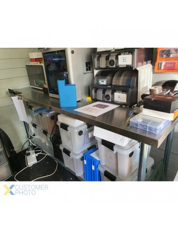 Commercial Mobile Stainless Steel Work Table Bottom shelf 1800x700x900mm | TurcoBazaar WT70180GMOBILE