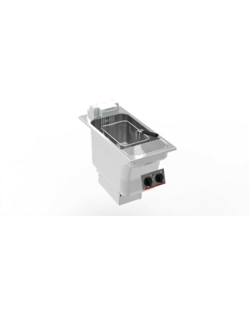 690132/A700 - FriFri Super Easy Pasta 311 Electric Built-in Pasta Cooker - 1 Basket - W 300 mm - 7.5 kW