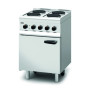 ESLR6C - Lincat Silverlink 600 Electric Free-standing Oven Range - Castors at Rear - 4 Plates - W 600 mm - 11.0 kW ESLR6C - Lincat Silverlink 600 Electric Free-standing Oven Range - Castors at Rear - 4 Plates - W 600 mm - 11.0 kW