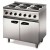 ESLR9C - Lincat Silverlink 600 Electric Free-standing Oven Range - Castors at Rear - 6 Plates - W 900 mm - 16.5 kW [3-Phase]