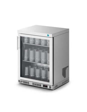 F49/602 - IMC Ventus VR60 Glass Froster [Front Load] - Glass Door - Stainless Steel Frame - H 800 mm - W 600 mm