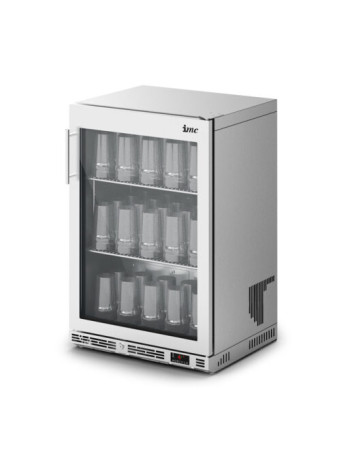 F49/620 - IMC Ventus VR60 Glass Froster [Front Load] - Full Front Glass Door - Stainless Steel Frame - H 900 mm - W 600 mm