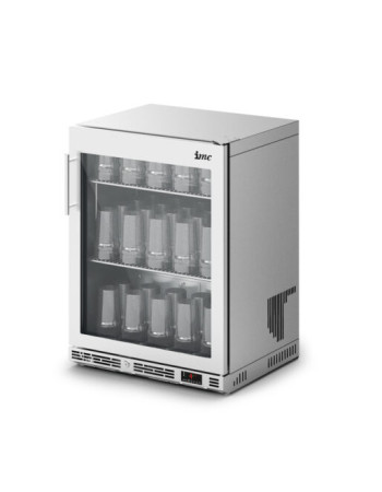 F49/622 - IMC Ventus VR60 Glass Froster [Front Load] - Full Front Glass Door - Stainless Steel Frame - H 800 mm - W 600 mm