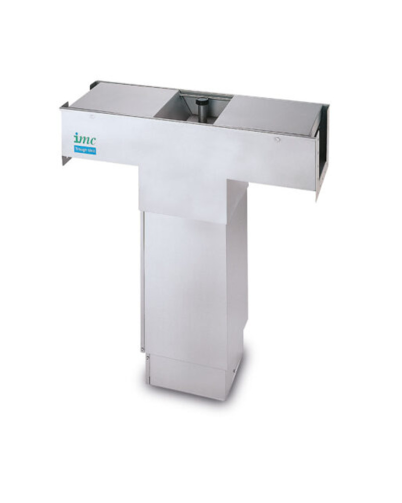 F54/222 - IMC Vulture 1204 Double Trough Food Waste Disposer - 3 Phase [4 wire] - W 800 mm - 2.2 kW