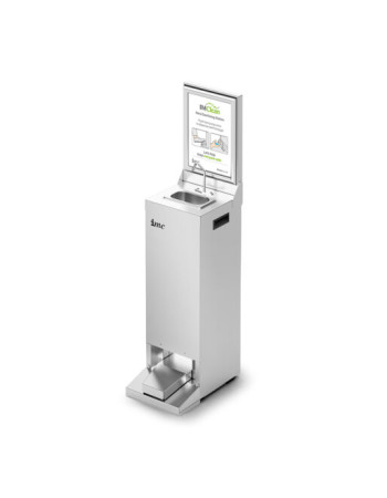 F63/251 - IMC IMClean Junior Reduced Height Mobile Hand Sanitising Station F63/251 - IMC IMClean Junior Reduced Height Mobile Hand Sanitising Station