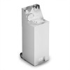 F63/501 - IMC Mobile Hand Wash Station with Splashback, Soap & Paper Towel Holder - W 450mm - 3.0kW