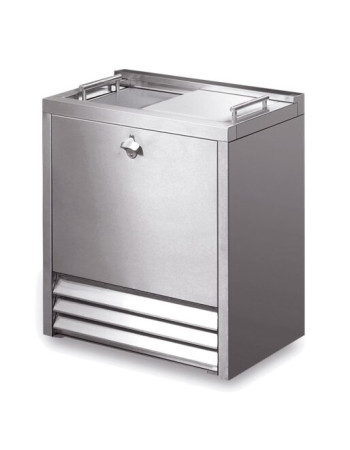 F73/070/SS - IMC BM70 Bottle Cooler [Top Load] - Solid Lid - H 875 mm - W 700 mm - 0.345 kW