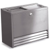 F73/100/SS - IMC BM100 Bottle Cooler [Top Load] - Solid Lid - H 875 mm - W 1000 mm - 0.368 kW