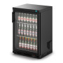 F76/150/B - IMC Ventus V60 Bottle Cooler [Front Load] - Glass Door - Black Painted Frame - H 900 mm - W 600 mm - R290