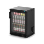 F76/152/B - IMC Ventus V60 Bottle Cooler [Front Load] - Glass Door - Black Painted Frame - H 800 mm - W 600 mm - R290