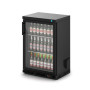 F76/153/B - IMC Ventus V60 Bottle Cooler [Front Load] - Glass Door - Black Painted Frame - H 900 mm - W 600 mm - D 450 mm - R290
