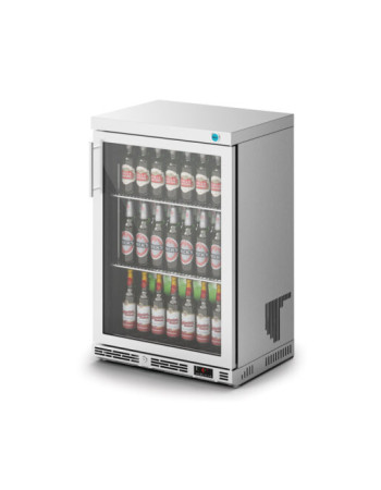 F76/153 - IMC Ventus V60 Bottle Cooler [Front Load] - Glass Door - Stainless Steel Frame - H 900 mm - W 600 mm - D 450 mm - R290