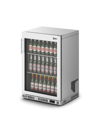 F76/170 - IMC Ventus V60 Bottle Cooler [Front Load] - Full Front Glass Door - Stainless Steel Frame - H 900 mm - W 600 mm - R290