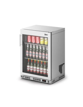 F76/171 - IMC Ventus V60 Bottle Cooler [Front Load] - Full Front Glass Door - Stainless Steel Frame - H 850 mm - W 600 mm - R290