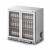 F76/250 - IMC Ventus V90 Bottle Cooler [Front Load] - Glass Door - Stainless Steel Frame - H 900 mm - W 900 mm - R290