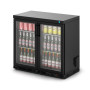 F76/251/B - IMC Ventus V90 Bottle Cooler [Front Load] - Glass Door - Black Painted Frame - H 850 mm - W 900 mm - R290