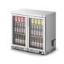 F76/251 - IMC Ventus V90 Bottle Cooler [Front Load] - Glass Door - Stainless Steel Frame - H 850 mm - W 900 mm - R290