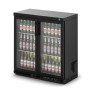 F76/253/B - IMC Ventus V90 Bottle Cooler [Front Load] - Glass Door - Black Painted Frame - H 900 mm - W 900 mm - D 450 mm - R290
