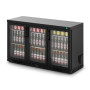 F76/352/B - IMC Ventus V135 Bottle Cooler [Front Load] - Glass Door - Black Painted Frame - H 800 mm - W 1350 mm - R290