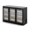 F76/370/B - IMC Ventus V135 Bottle Cooler [Front Load] - Full FrontGlass Door - Black Painted Frame - H 900 mm - W 1350 mm - R290