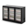 F76/370/B - IMC Ventus V135 Bottle Cooler [Front Load] - Full FrontGlass Door - Black Painted Frame - H 900 mm - W 1350 mm - R290