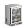 F77/152 - IMC Mistral M60 Bottle Cooler [Front Load] - Glass Door - Stainless Steel Frame - H 800 mm - W 600 mm - 0.225 kW